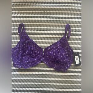 Frederick's of Hollywood Violet Lace Bra
